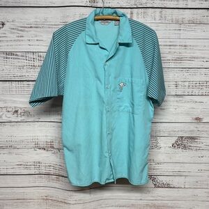 Sergio Valente Vintage Flamingo Capri Casino Button Down Shirt